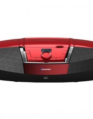 Аудио микросистема Blaupunkt Boombax BB12RD, CD Player, FM тунер, USB, 2X2W, Червена