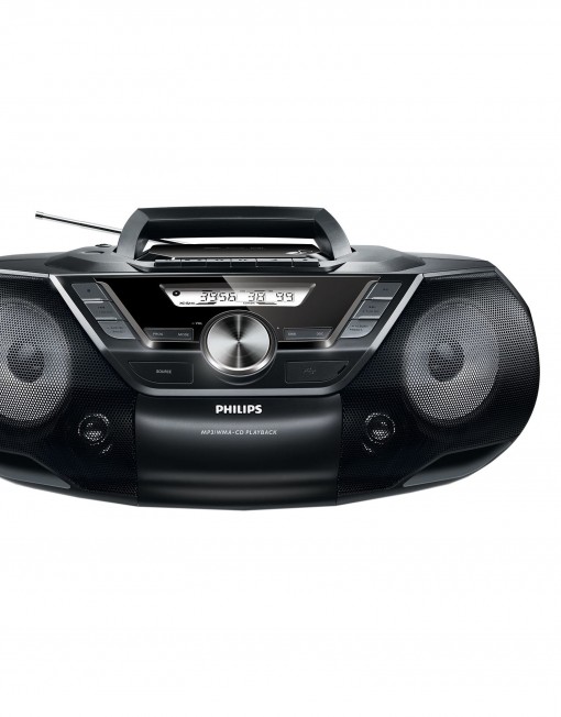 Аудио микросистема Philips AZ787/12, CD Player, FM тунер, USB, AUX, 2 x 6 W