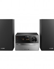 Аудио микросистема Philips BTM2335/12, CD Player, USB, Bluetooth, 30W, Черна