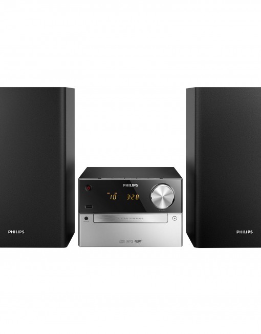 Аудио микросистема Philips MCM2320/12, CD плеър, FM тунер, USB, 30W RMS