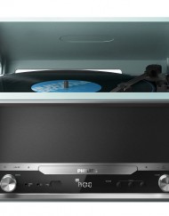 Аудио микросистема Philips OTT2000/12, Класическа, CD Player, FM тунер, USB, Bluetooth, 4W RMS