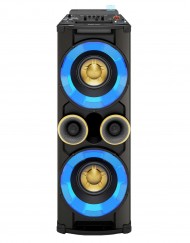 Аудио система PHILIPS NTRX500/10, 650W, Bluetooth, USB, LED осветление