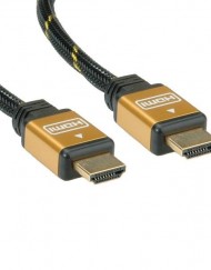 Gold HDMI High Speed кабел ROLINE 11.04.5560, HDMI M - HDMI M, 15.0 м