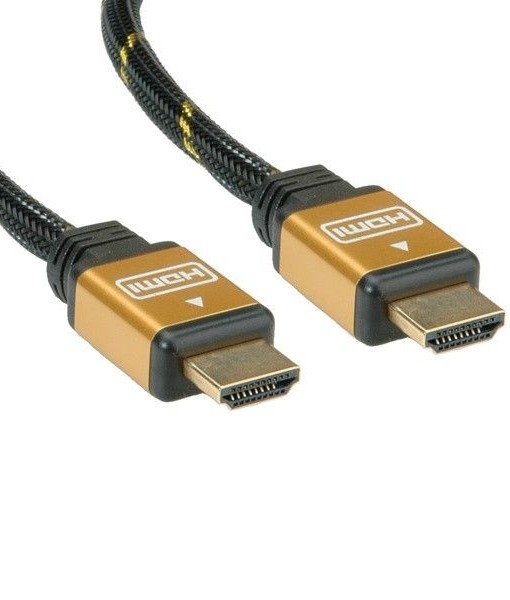 Gold HDMI High Speed кабел ROLINE 11.04.5560, HDMI M - HDMI M, 15.0 м