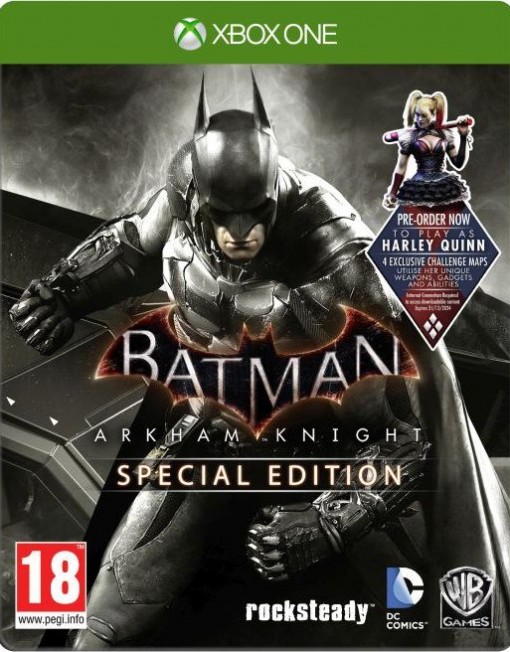 Игра Batman Arkham Knight: Special Edition + DLC Harley Quinn за Xbox ONE