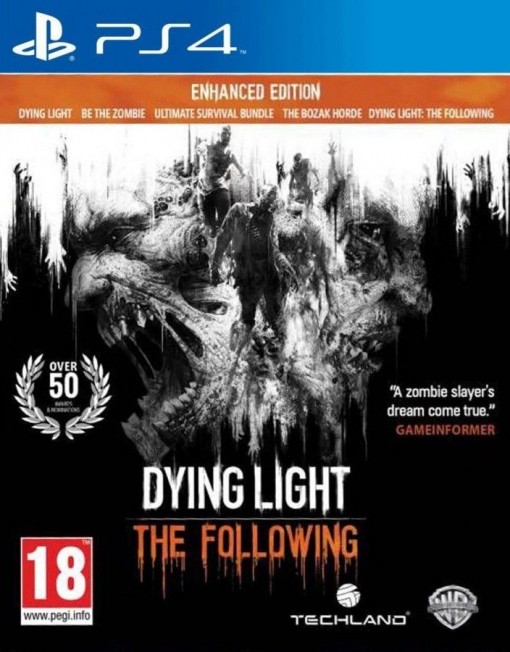 Игра Dying Light: The Following Enhanced Edition за PlayStation 4