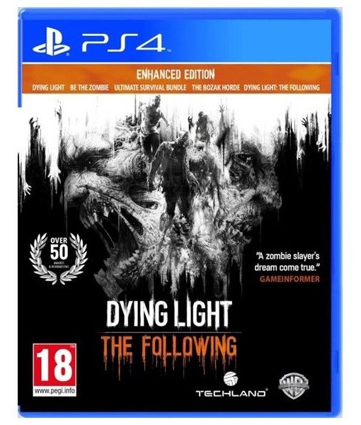 Игра Dying Light The Following Enhanced Edition за PS4