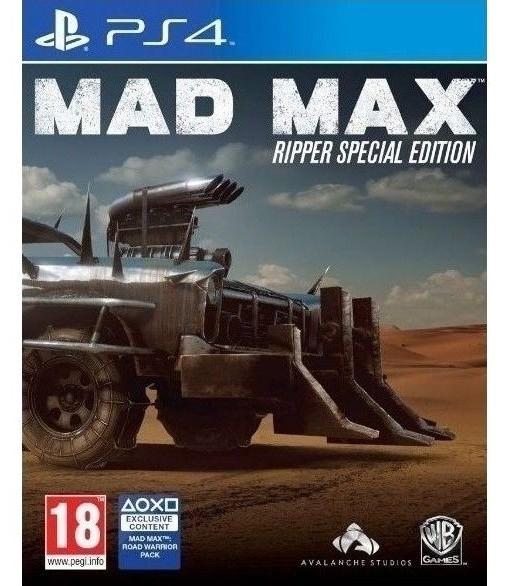 Игра Mad Max Ripper Special Edition + подарък за PlayStation 4