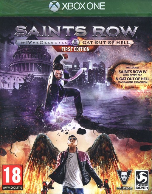 Игра Saints Row IV Re-Elected & Gat Out Of Hell - First Edition за Xbox One