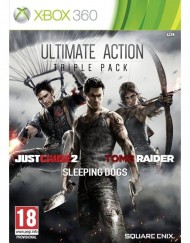 Игра Ultimate Action Pack - Just Cause 2, Sleeping Dogs, Tomb Raider за Xbox 360