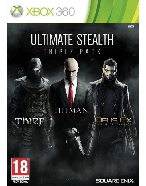 Игра Ultimate Stealth Pack - Thief, Hitman Absolution, Deus Ex за Xbox 360