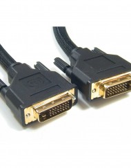 Кабел DeTech DVI-DVI, 20m, 24+1,С ферит  - 18245