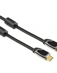 Кабел Hama High Speed HDMI, plug - plug, метален, Ethernet, 5м