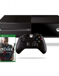 Конзола Microsoft Xbox ONE, 500 GB + Игра Witcher 3: Wild Hunt