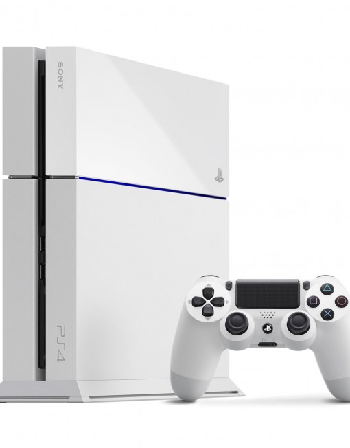 Конзола Sony Playstation 4, 500GB, Бяла