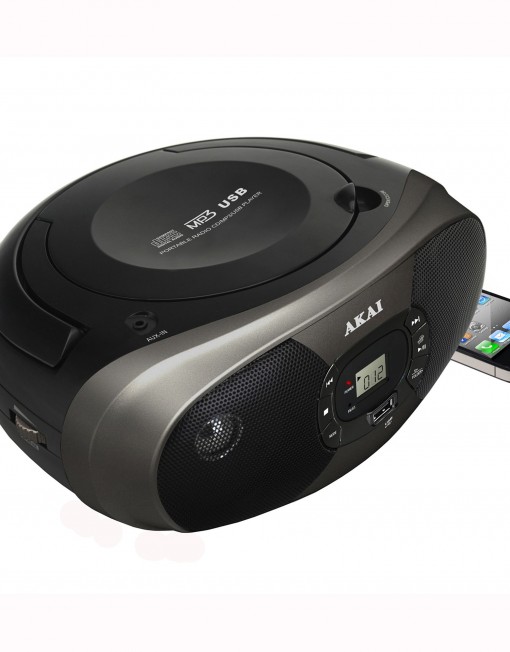 Микросистема AKAI BM004A-614, CD-Player, Radio, USB, 2x1W