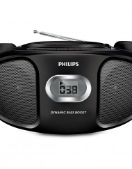 Микросистема Philips AZ105B, CD плеър, FM тунер , AUX, 2x1W