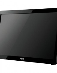 Монитор 15.6" (39.62 cm) AOC e1649Fwu, USB монитор, HD LED, 5ms, 500:1 200cd/m2, TCO 5.0