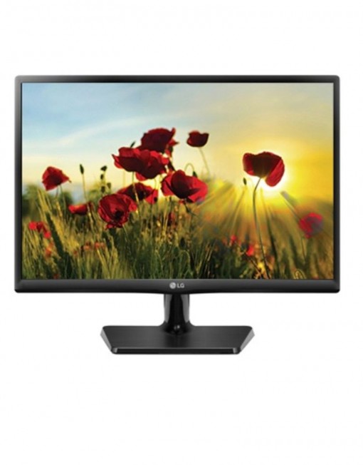 Монитор 19.5" (49.53 cm) LG 20MP47A, IPS панел, WXGA+, 5ms, 5 000 000:1, 200 cd/m2, D-Sub