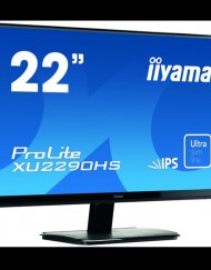 Монитор 21.5" (54.61 cm) Iiyama ProLite XU2290HS-B1, IPS панел, FULL HD LED, 5ms, 5 000 000:1, 250 c