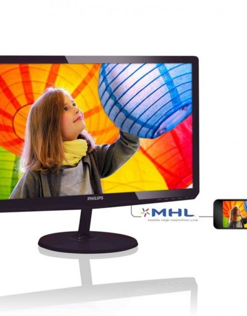 Монитор 21.5" (54.61 cm) Philips 227E6QDSD, Full HD, IPS-ADS, 5ms, 250 cd/m2, 20 000 000:1, HDMI, DV