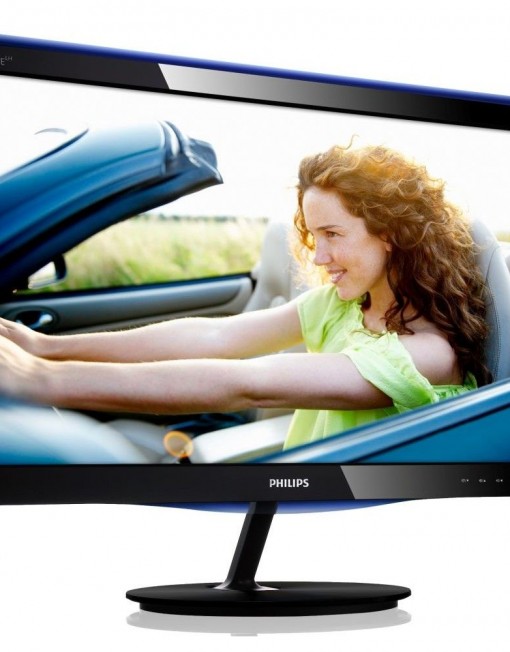 Монитор  22" Philips 227E3LHSU TN, 1920 x 1080 Full HD, HDMI, DVI, Вградени тонколони