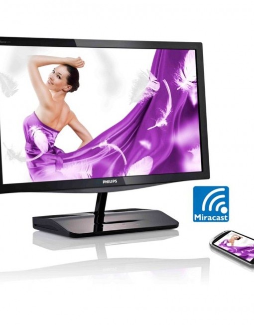 Монитор 23" (58.42 cm) Philips 239C4QHWAB Brilliance, 5 ms 20,000,000:1 250 cd/m2 черен, 2г.