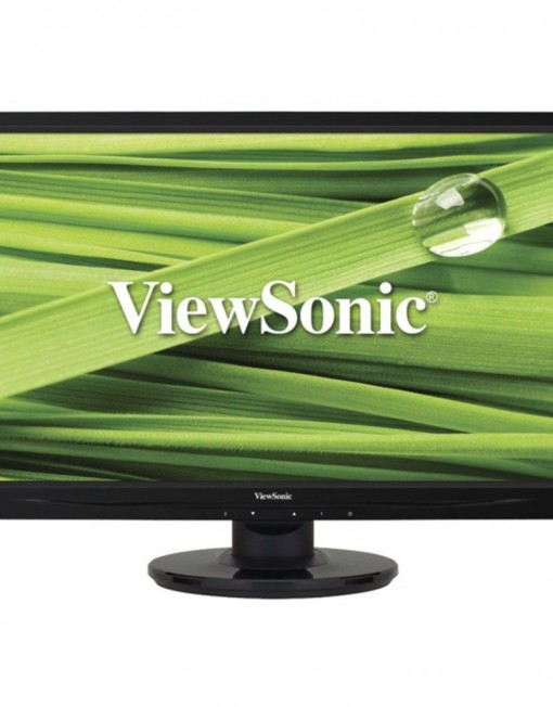 Монитор 23.6" (59.94 cm) Viewsonic VA2445-LED, FULL HD, 5ms, 250cd/m2, 10 000 000:1, DVI, черен