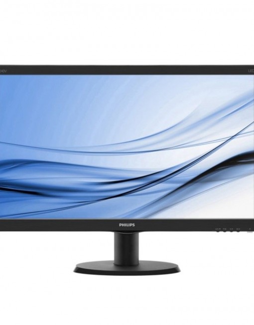 Монитор 23.8" (60.45 cm) Philips 240V5QDAB, IPS-ADS панел, Full HD, 5 ms, 10 000 000:1, 250cd/m2, HD