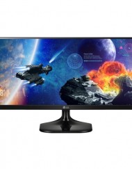 Монитор 25" (63.50 cm) LG 25UM57-P, IPS панел, UltraWide FullHD, 5ms, 250cd/m2, HDMI