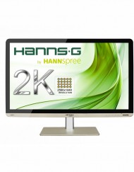 Монитор HANNSPREE HQ271HPG, HS-IPS, 27 inch, Whide, WQHD, HDMI, DVI-D, VGA, Черен