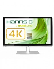 Монитор HANNSPREE HU282PPS, LED, 28 inch, Wide, UHD, HDMI, DVI-D, DisplayPort, Черен
