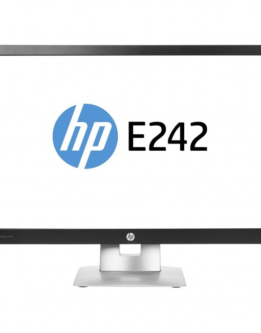 Монитор LED 24" HP EliteDisplay E242 LED, IPS, 1920 x 1200, HDMI, DisplayPort, VGA, 3 x USB 2.0