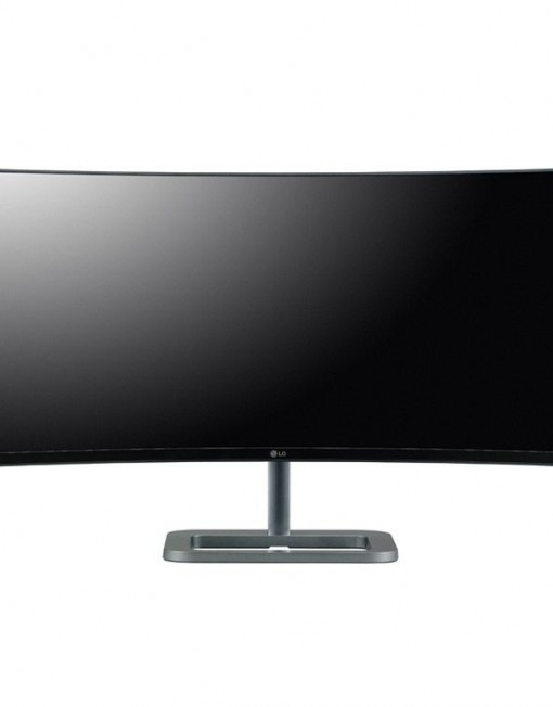 Монитор LED 34" LG 34UC87M-B с извит екран LED, IPS, 3440 x 1440, Аудио жак, 2 x HDMI, 2 x Thunderbo