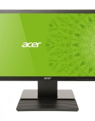 Монитор LED Acer 18.5", Wide, DVI, Черен, V196HQL