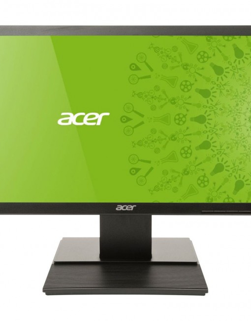 Монитор LED Acer 18.5", Wide, DVI, Черен, V196HQL
