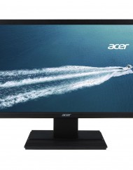 Монитор LED Acer 19.5", Wide, HD,  VGA, Черен, V206HQLAB