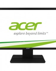 Монитор LED Acer 23.6'', Full HD, DVI, VGA, Vesa, Черен, V246HQL