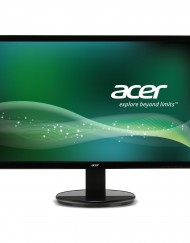 Монитор LED Acer 24", Full HD, DVI, HDMI, VGA, Черен, K242HQLCBID