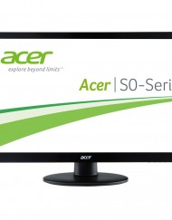 Монитор LED Acer 24'', Full HD, DVI, HDMI, VGA, Черен, S240HL