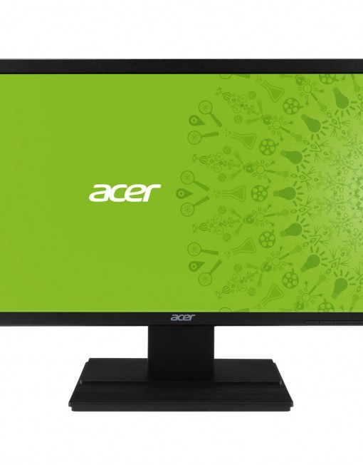 Монитор LED Acer 24", Wide, Full HD, DVI, VGA, VESA, Черен, V246HLBD