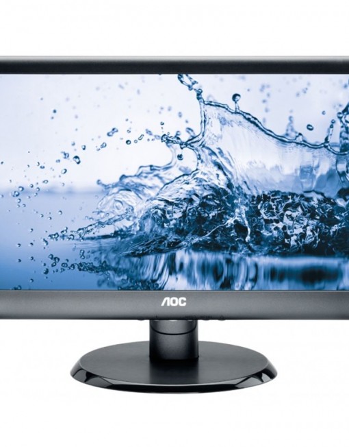 Монитор LED AOC 18.5", E950SWDAK, VGA, DVI, Черен