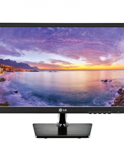 Монитор LED LG 18.5", Wide, HD, VGA, Черен, 19M37A-B