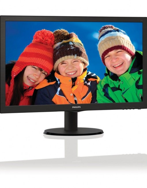 Монитор Philips 21.5" Slim LED 1920x1080 FullHD 16:9 5ms 250cd/m2 10 000 000:1 DVI, VESA, TCO, Piano