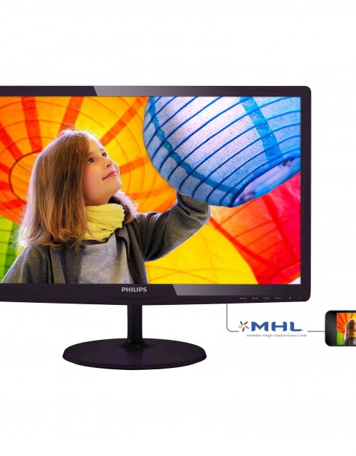 Монитор Philips 23.6"  IPS-ADS LCD monitor; 1920 x 1080; 5ms GtG; 250 cd/m²; 20 000 000:1; SmartImag