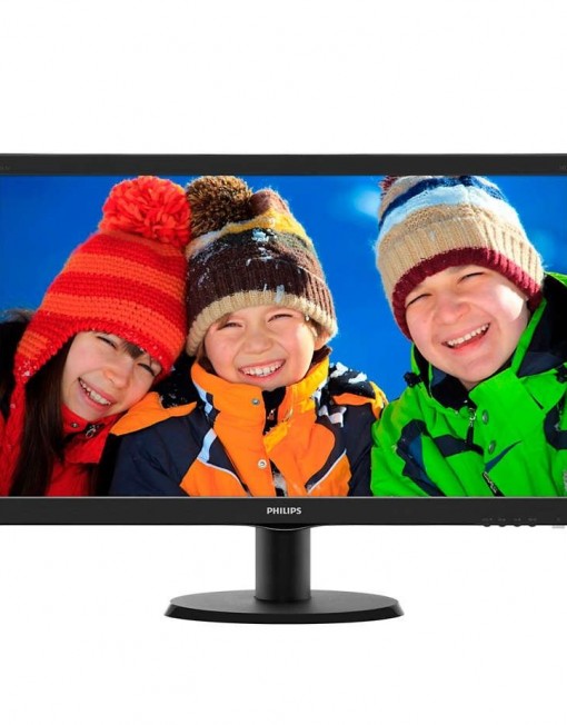 Монитор Philips 243V5LSB - 23.6" FullHD, 60Hz, DVI-D, VGA