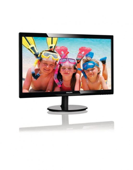 Монитор Philips 246V5LSB - 24" FullHD, 60Hz, DVI-D, VGA