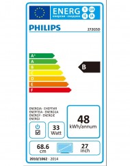 Монитор Philips 272G5DJEB, 27" Wide TN LED, 1 ms, 80M:1 DCR, 300 cd/m2, 1920x1080 FullHD, USB, DVI,