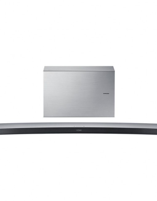 Soundbar Samsung J7501, 320W, 8.1 канала, Извит, Bluetooth, Сребрист