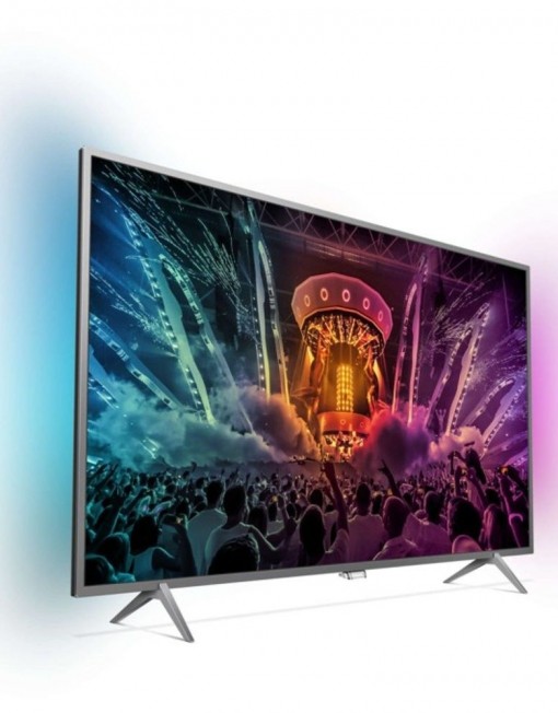 Телевизор 43"(109.22 cm) Philips 43PUS6401/12, 4K Ultra HD LED Smart TV, DVB-T2/C/S2, Wi-Fi, LAN, 4x